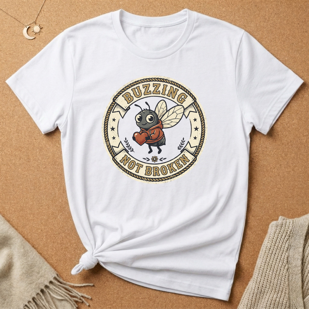 Buzzing Not Broken Tee