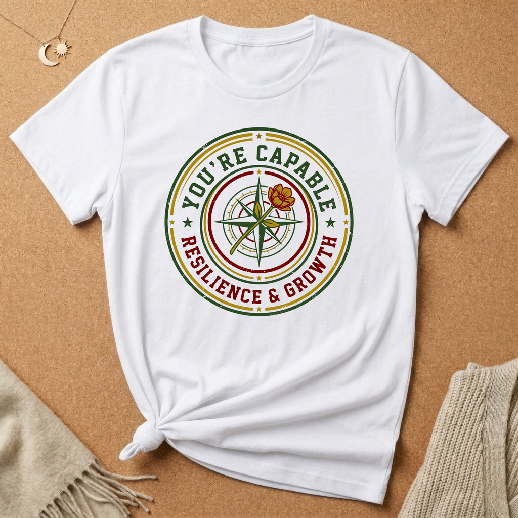 You're Capable Resilience and Growth Tee