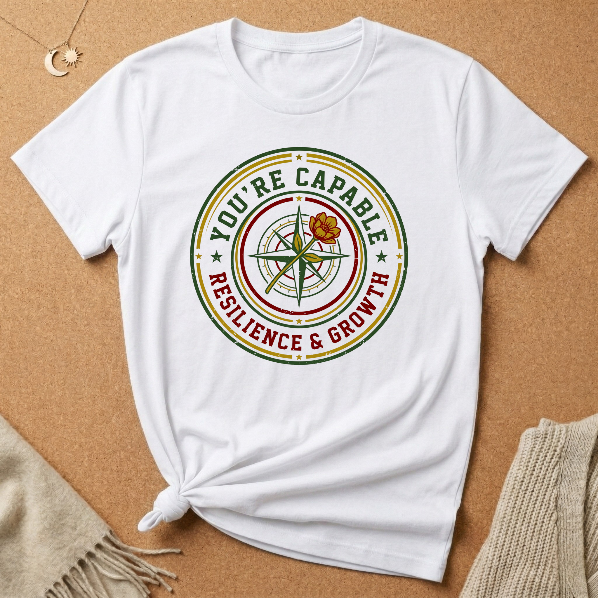 You're Capable Resilience and Growth Tee