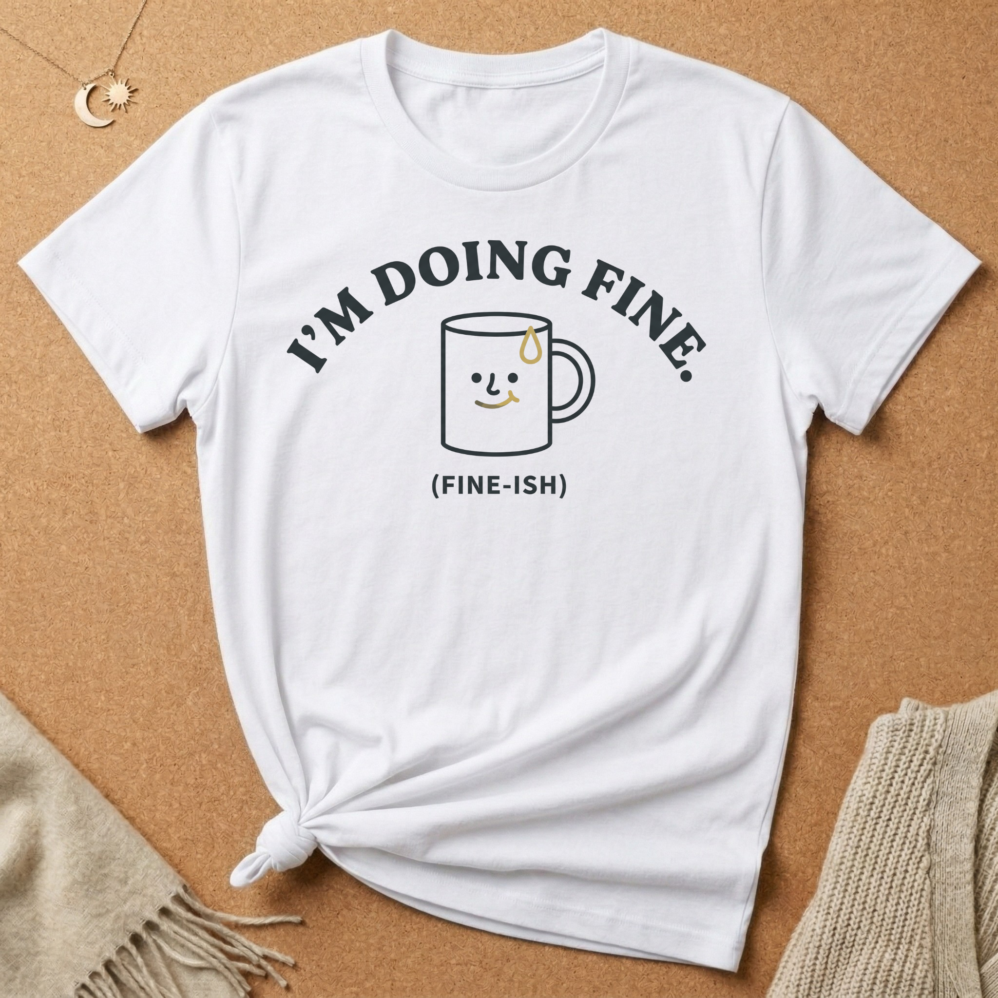 Doing Fine-ish Mug Tee