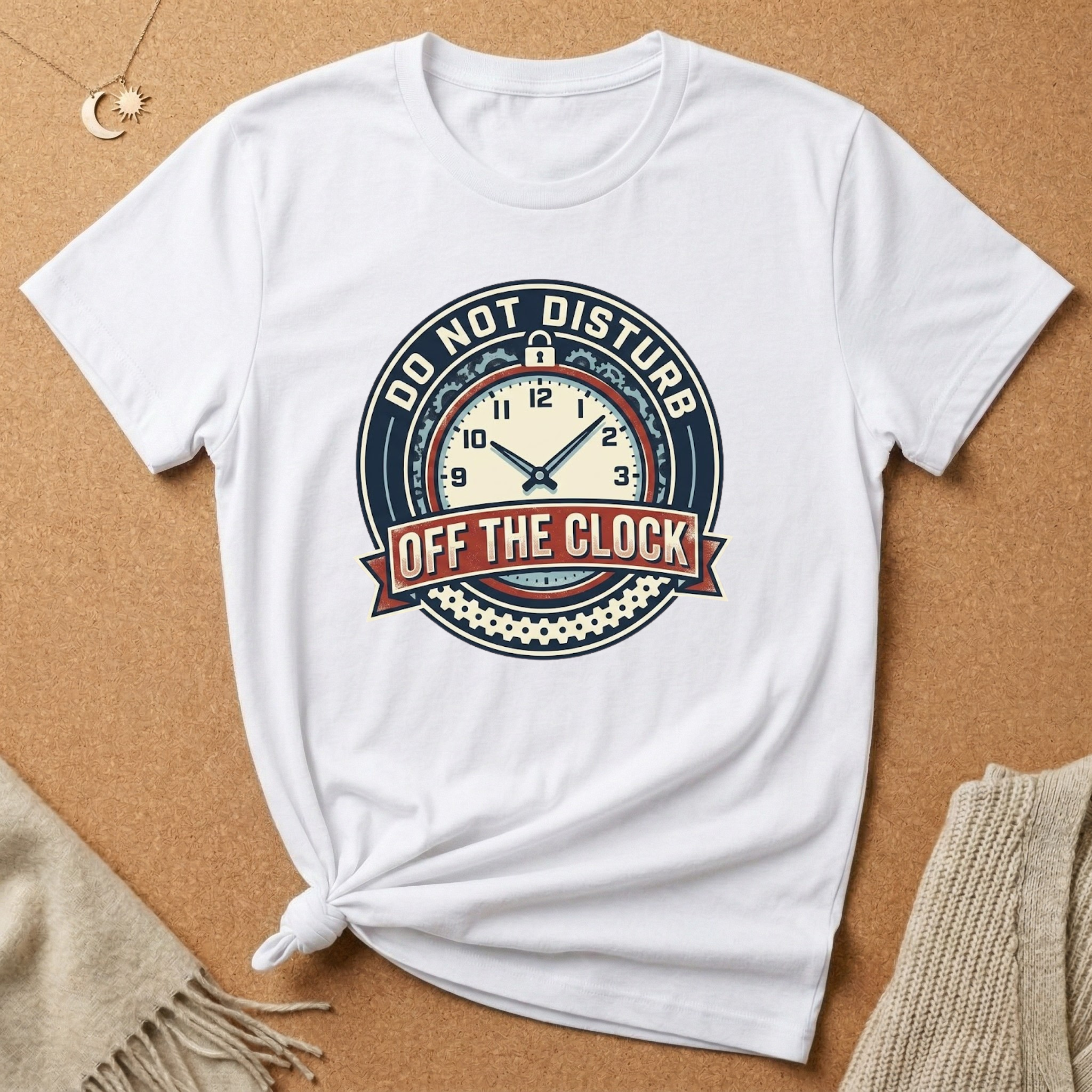 Do Not Distrub Clock Tee
