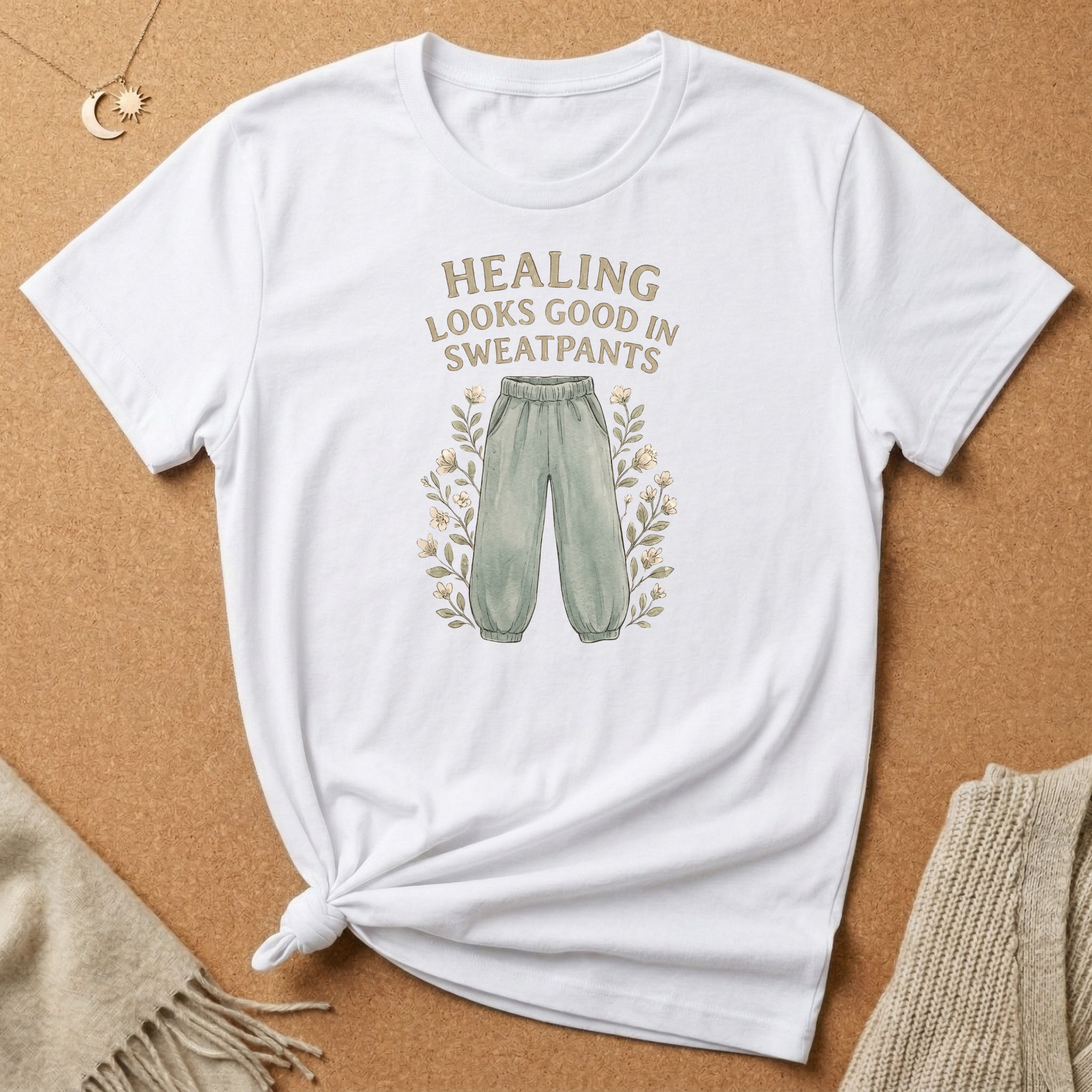 Healing In Sweatpants Tee