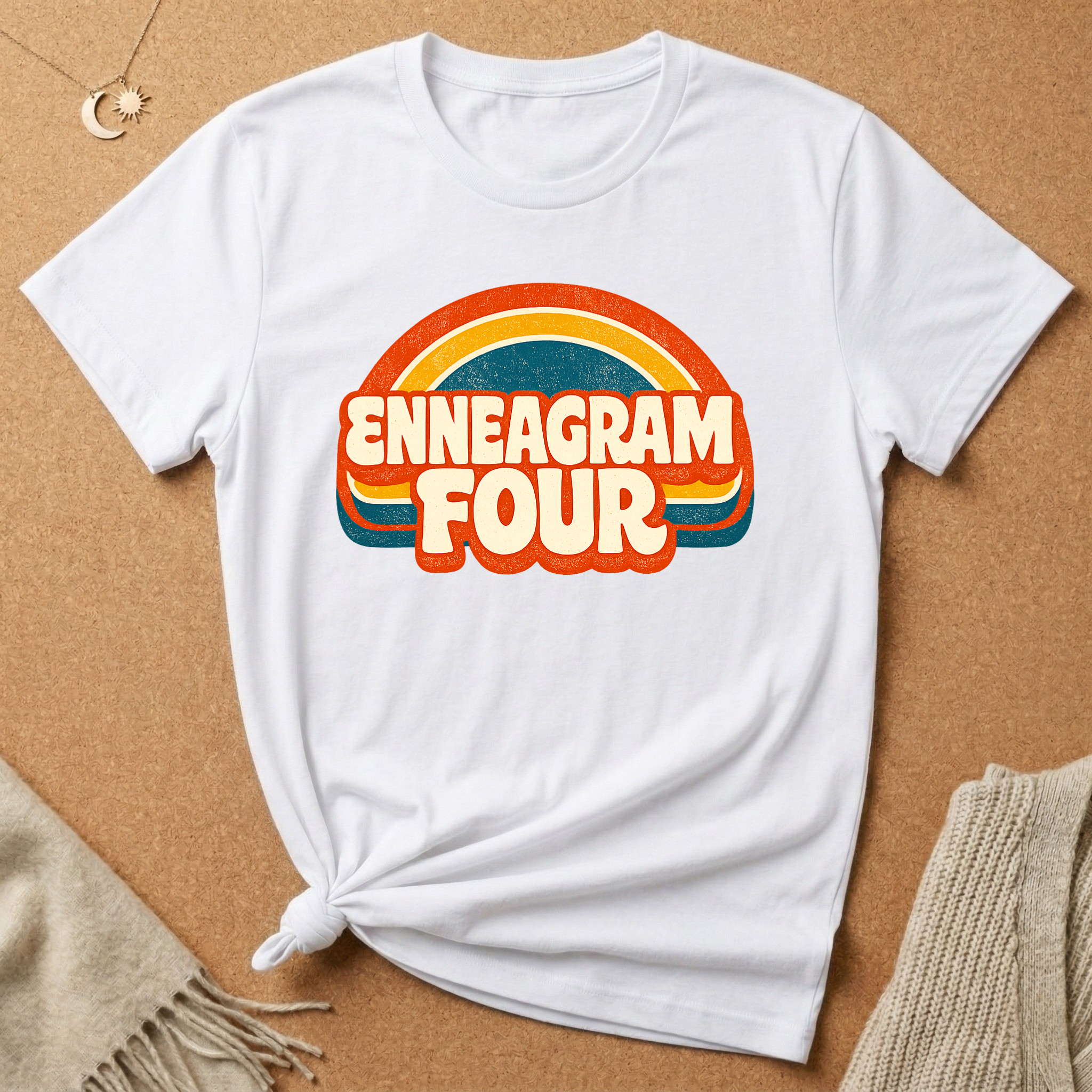 Enneagram 4 Groovy Tee