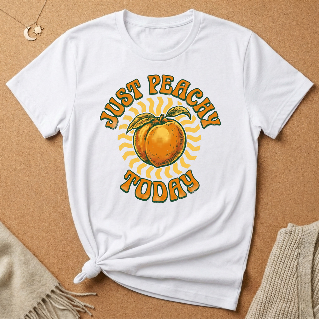 Just Peachy Today Tee
