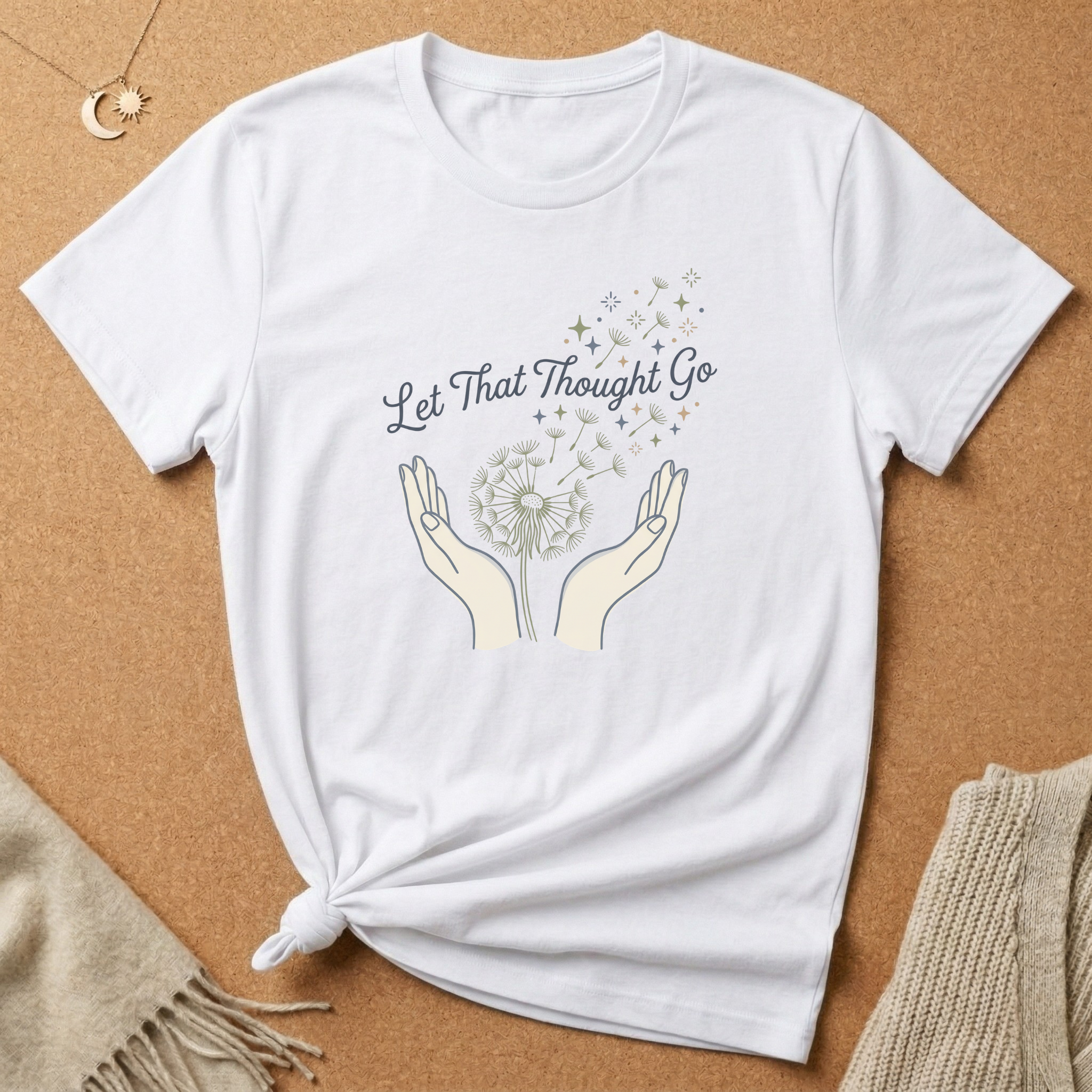 Let That Thought Go Dandelion Tee